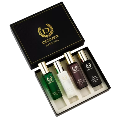 DENVER Hamilton EDP- SRK's Favorite Luxury Gift Pack- (20ml x 4 Set)