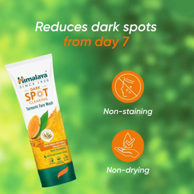 Himalaya Dark Spot Clearing Turmeric Face Wash (50ml)