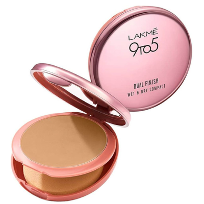 Lakme 9 to 5 Primer With Matte Powder Foundation Compact (30g)