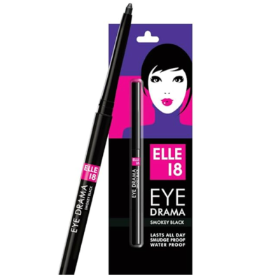 Elle 18 Eye Drama Bold Black Pencil kajal (0.35g)