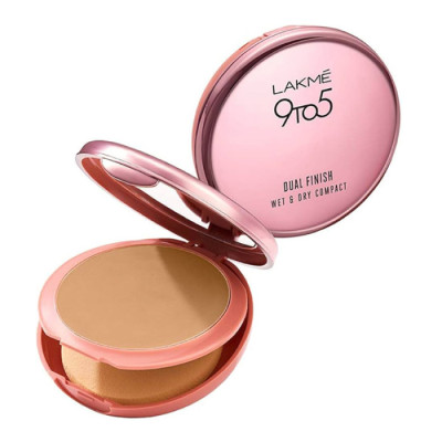 Lakme 9 to 5 Primer With Matte Powder Foundation Compact (30g)