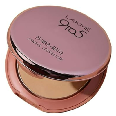 Lakme 9 to 5 Primer With Matte Powder Foundation Compact (9g)