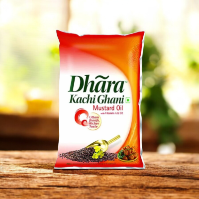 Dhara Kachi Ghani Mustard Oil