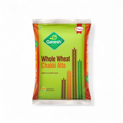 Ganesh Wheat Chakki Atta 1Kg
